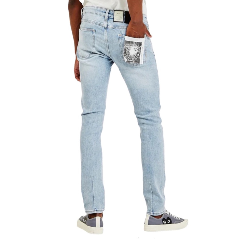 NEUW Denim Rebel Skinny Distressed Jeans Size 32x32 - Picture 3 of 12
